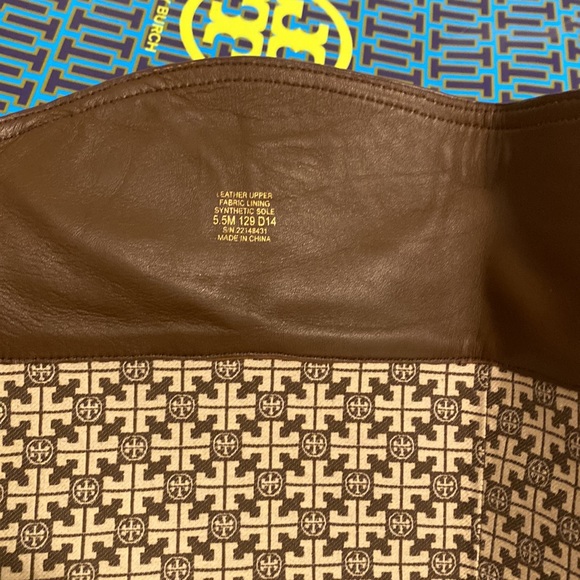 Tory Burch - Brown Leather Riding Boots W/ Buckle On Ankle - Picture 14 of 17